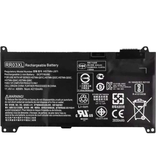 HP RR03XL ProBook 430 440 450 455 470 G4 MT20 Series HP