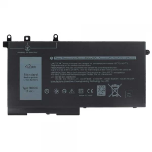 3DDDG Battery For Dell Latitude 5280 E5280 5290 5480 E5480 5490 5580 5590 Series
