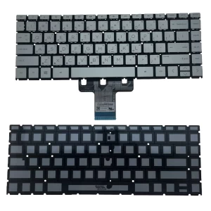 HP Pavilion X360 14S-DK 14S-DP 14S-CR 14S-CF 14-CE 14-CF 14S-DF 14-DK 14-CK 14-CD 14-CM Notebook Keyboard (Silver)