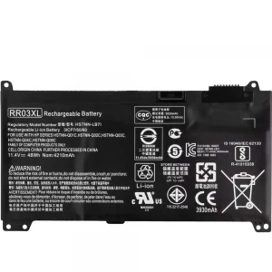 RR03XL Battery For HP ProBook 430 440 450 455 470 G4 MT20 Series