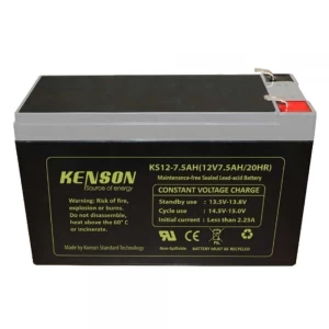 Kenson 12V 7.5AH UPS Battery