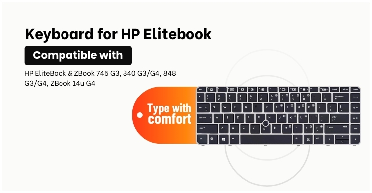 Hp laptop keyboard